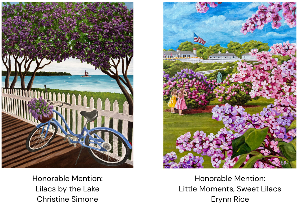 Lilac Poster Contest - Mackinac Island Tourism Bureau