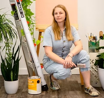 Andrea Holmes, Local Muralist