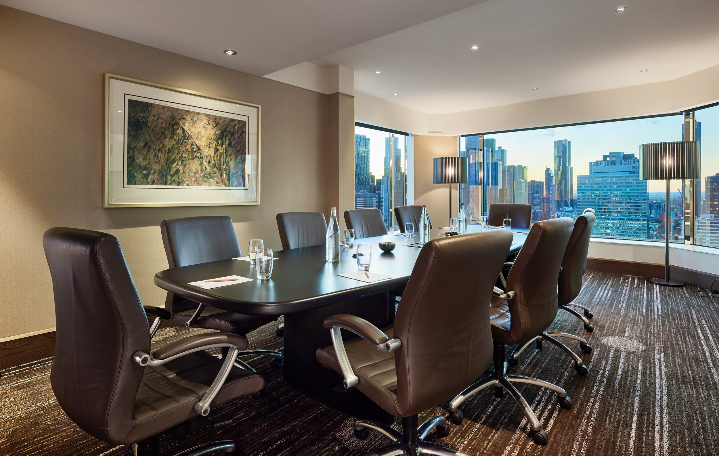 Grand Hyatt Melbourne Club Lounge Boardroom