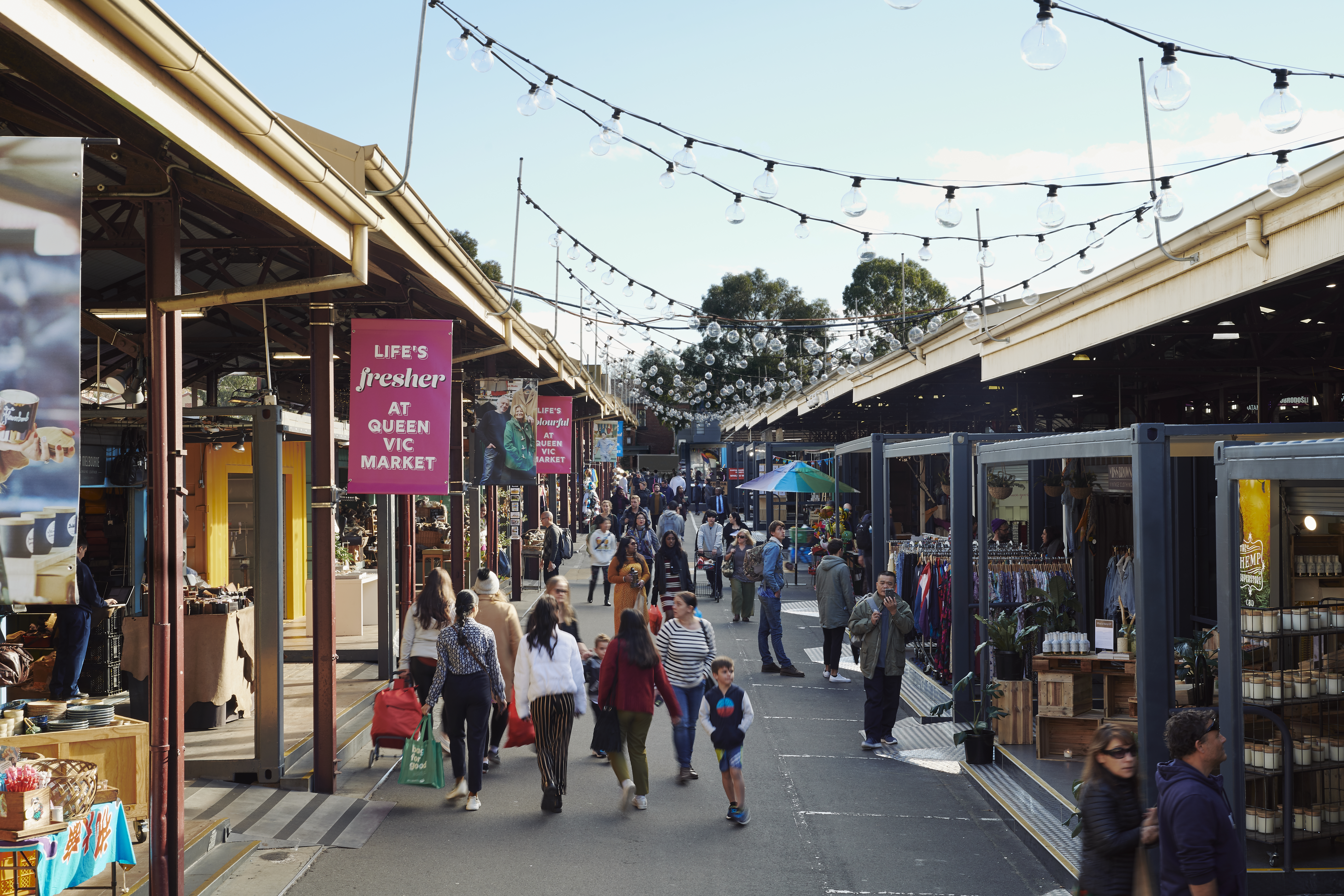 String Bean Alley at Queen Victoria Market