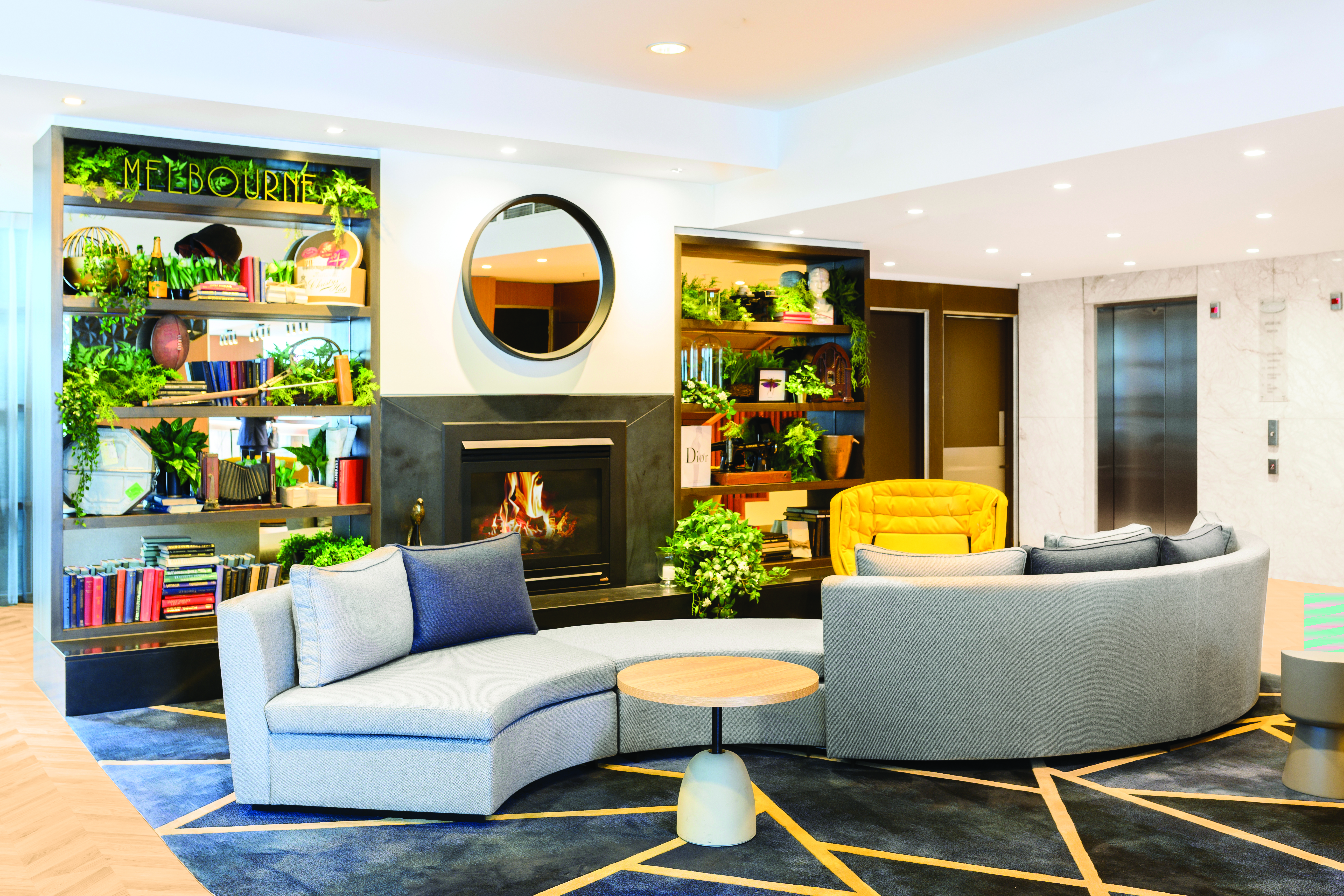 Adina Apartment Hotel Melbourne Northbank’s striking refurbishment.
