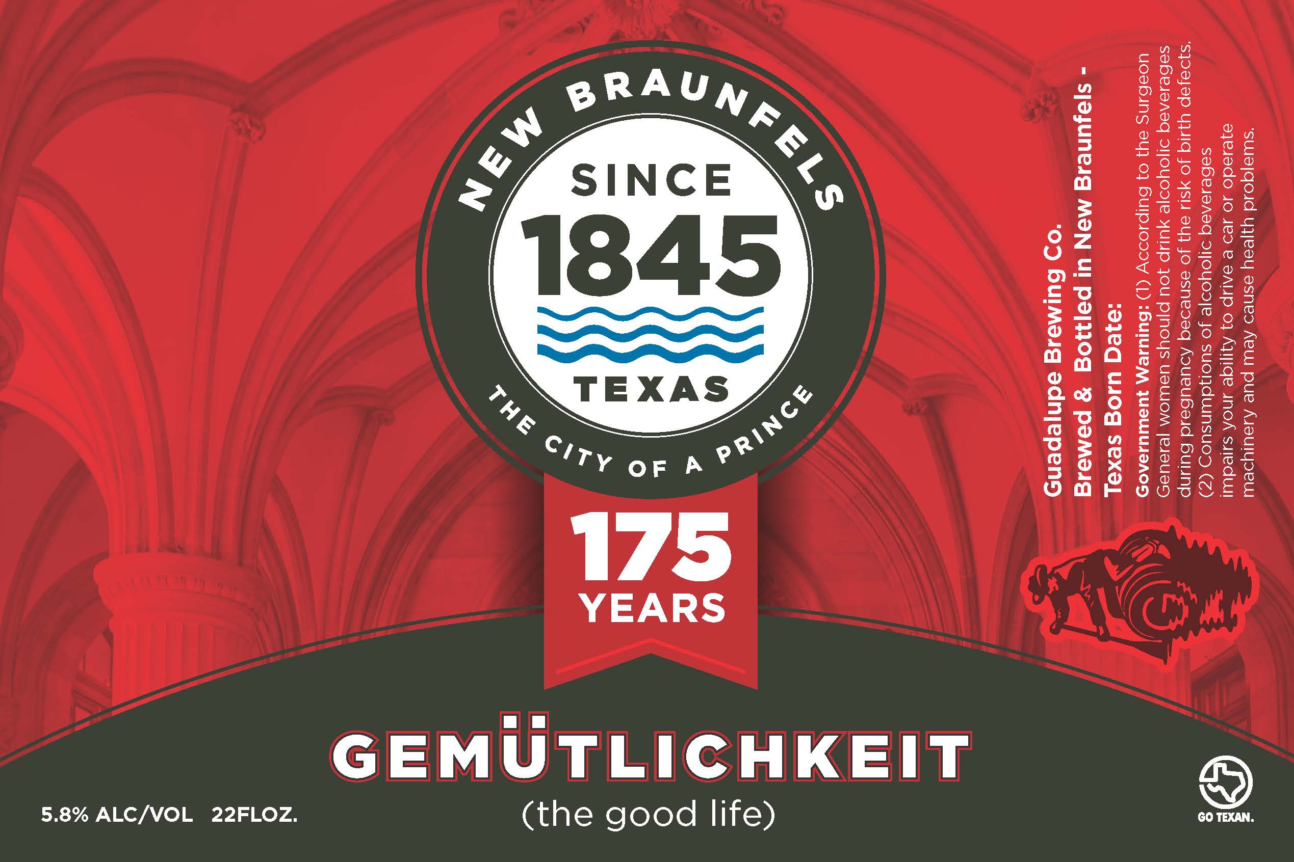 175 beer label