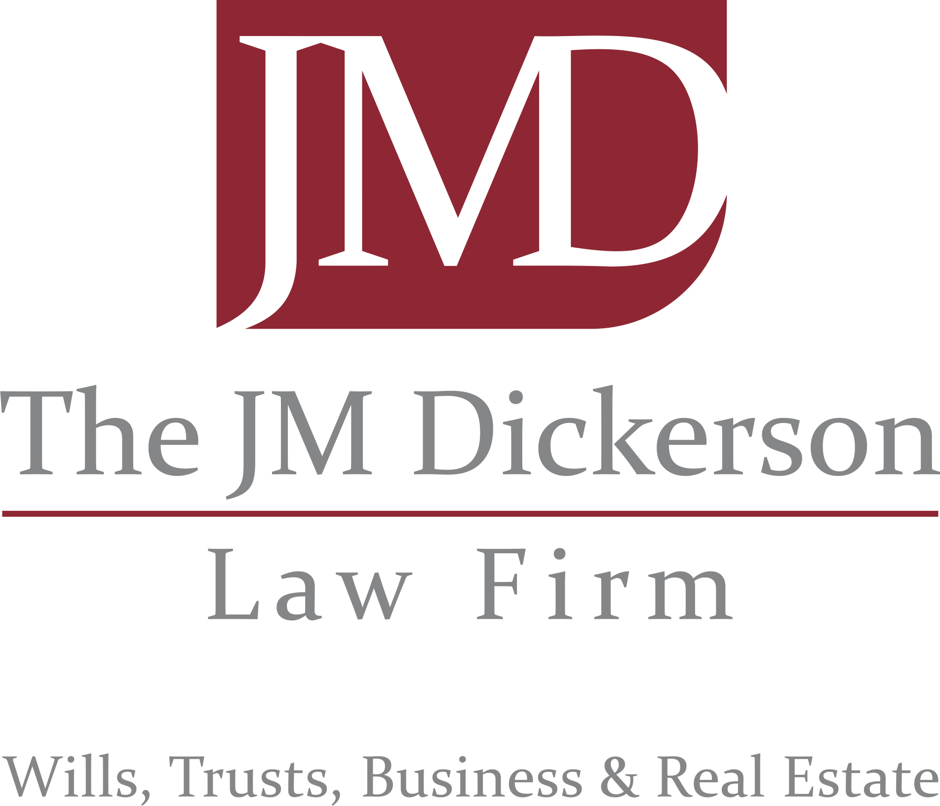 The J.M. Dickerson Law Firm Logo