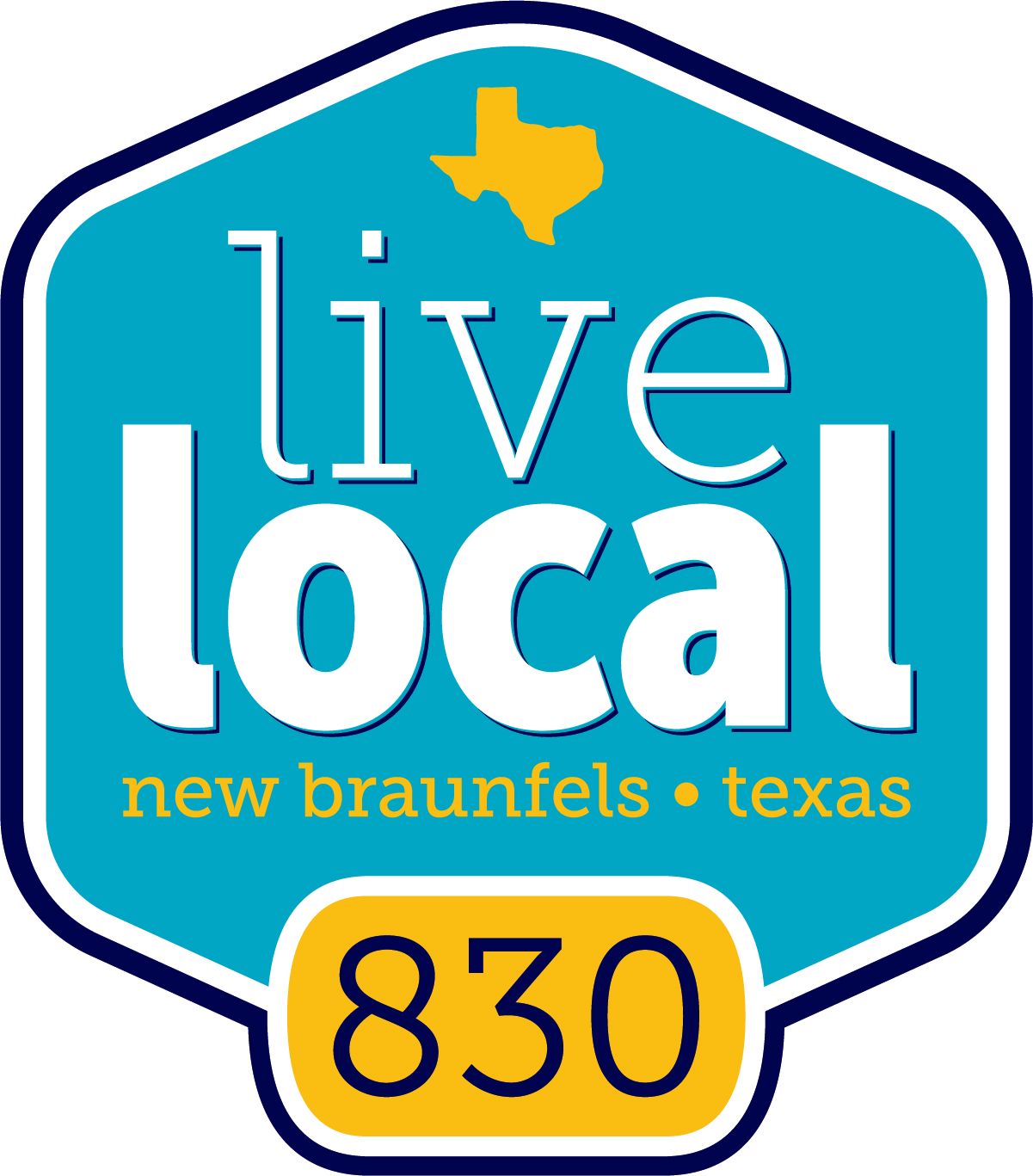 New Braunfels Chamber announces new Live Local platform with a brilliant blue logo and a proud 