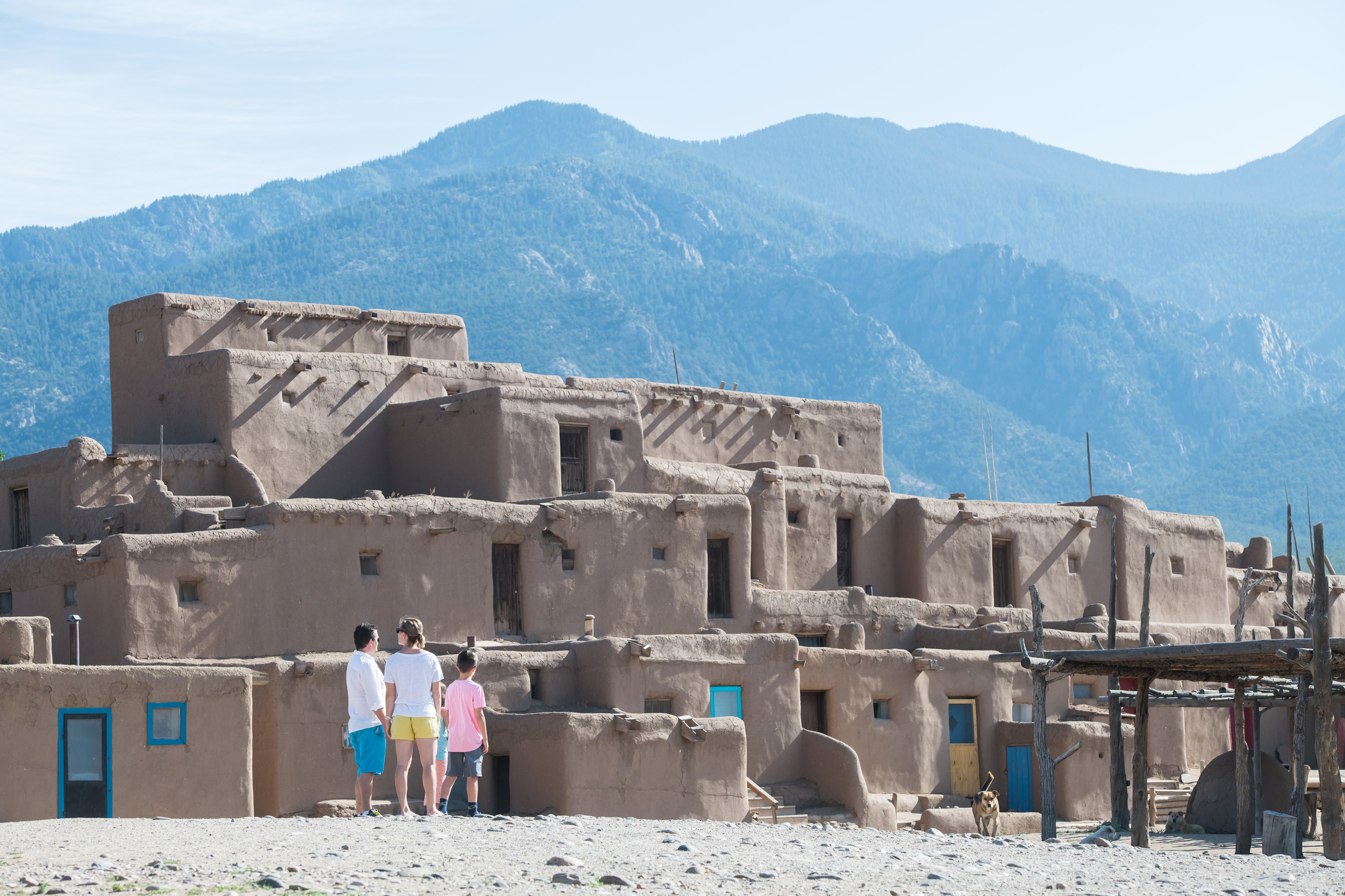 For centuries, Taos Pueblo has been (and remains) a home of the Tiwa people.