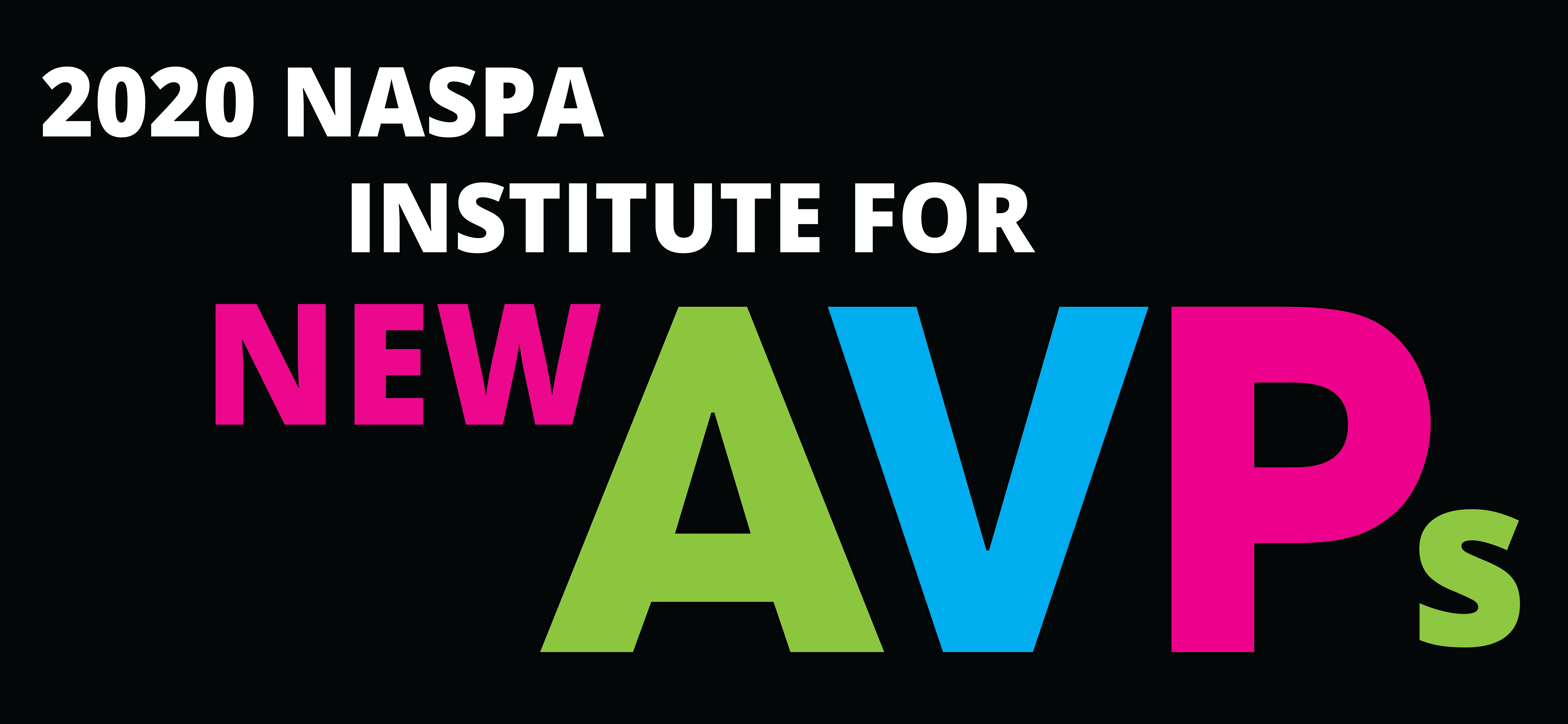 2020 NASPA Institute for New AVPs