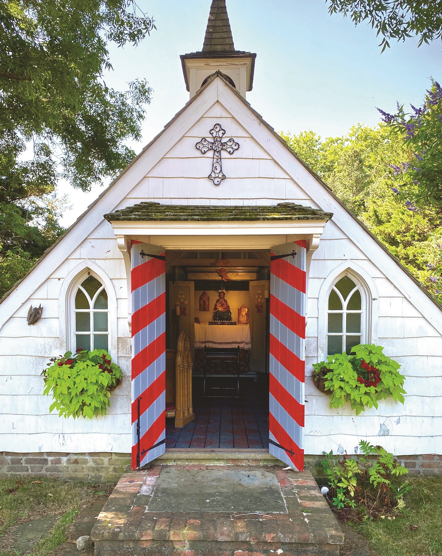 Chapel at Port of Missing Men by Averitt Buttry 2020