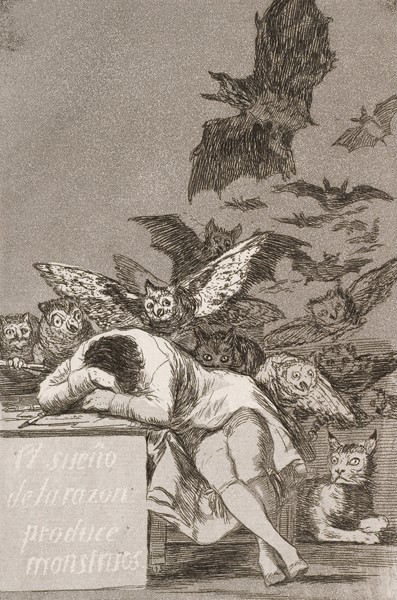 Francisco Goya y Lucientes (Spanish, 1746–1828), El Sueño de la Razon