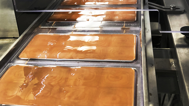 Chocolate in the makes