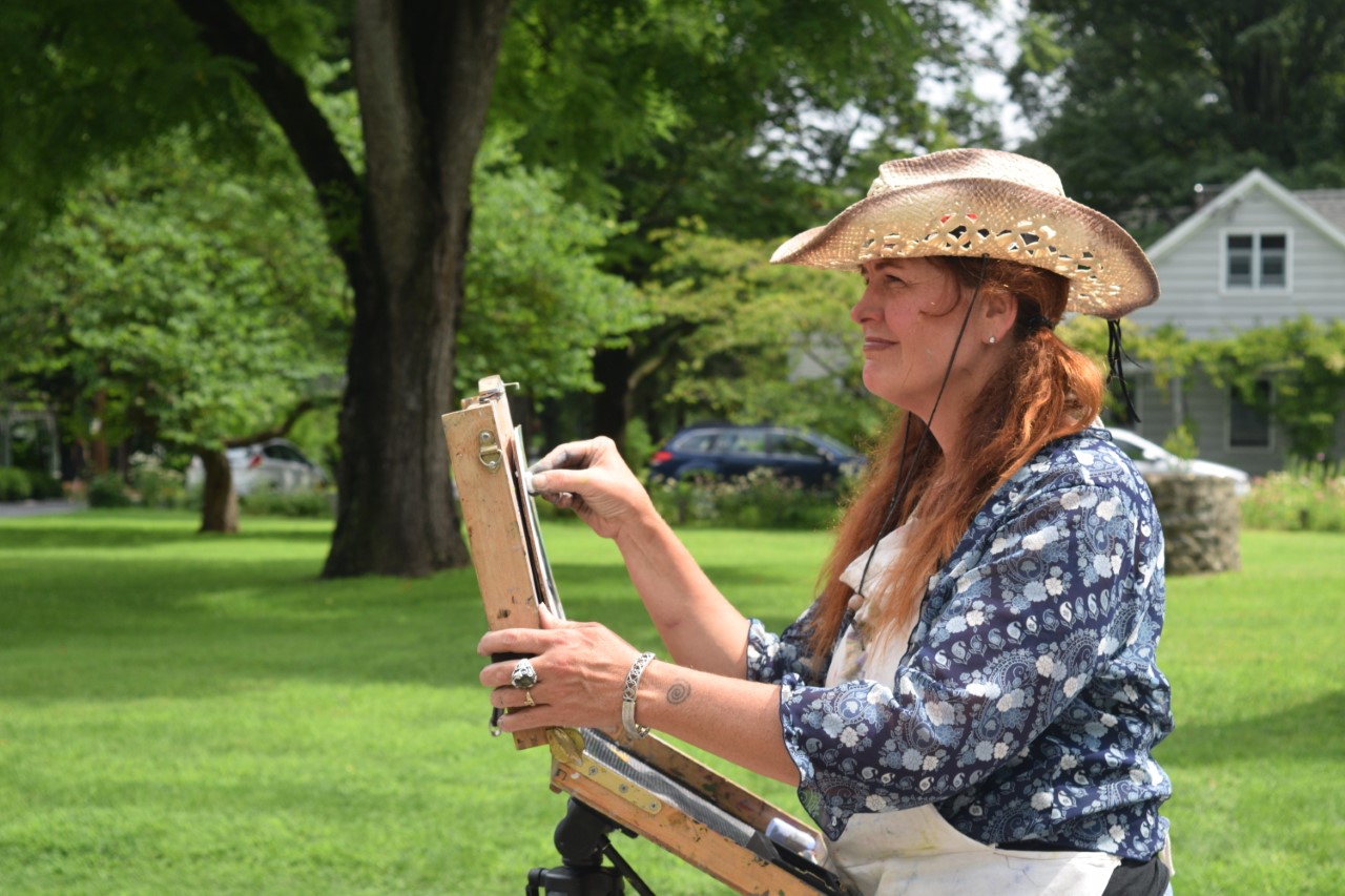 Historic Huguenot Street - Artists on the Street: A Plein Air Event