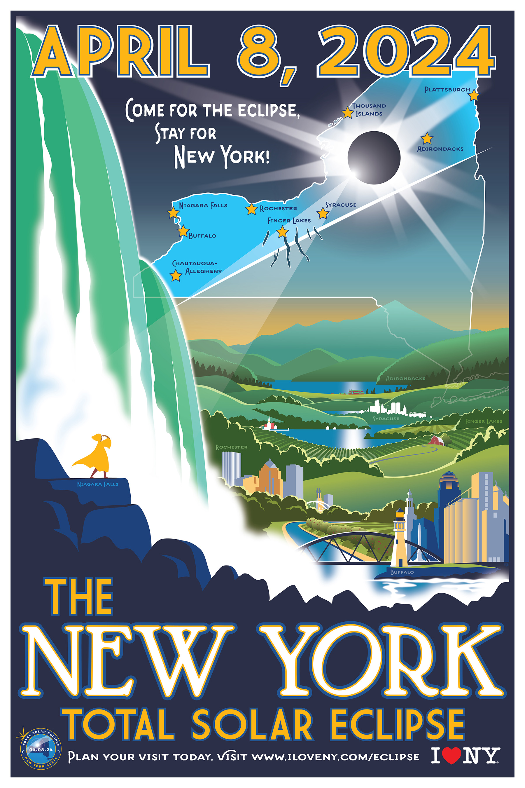 New York State Solar Eclipse