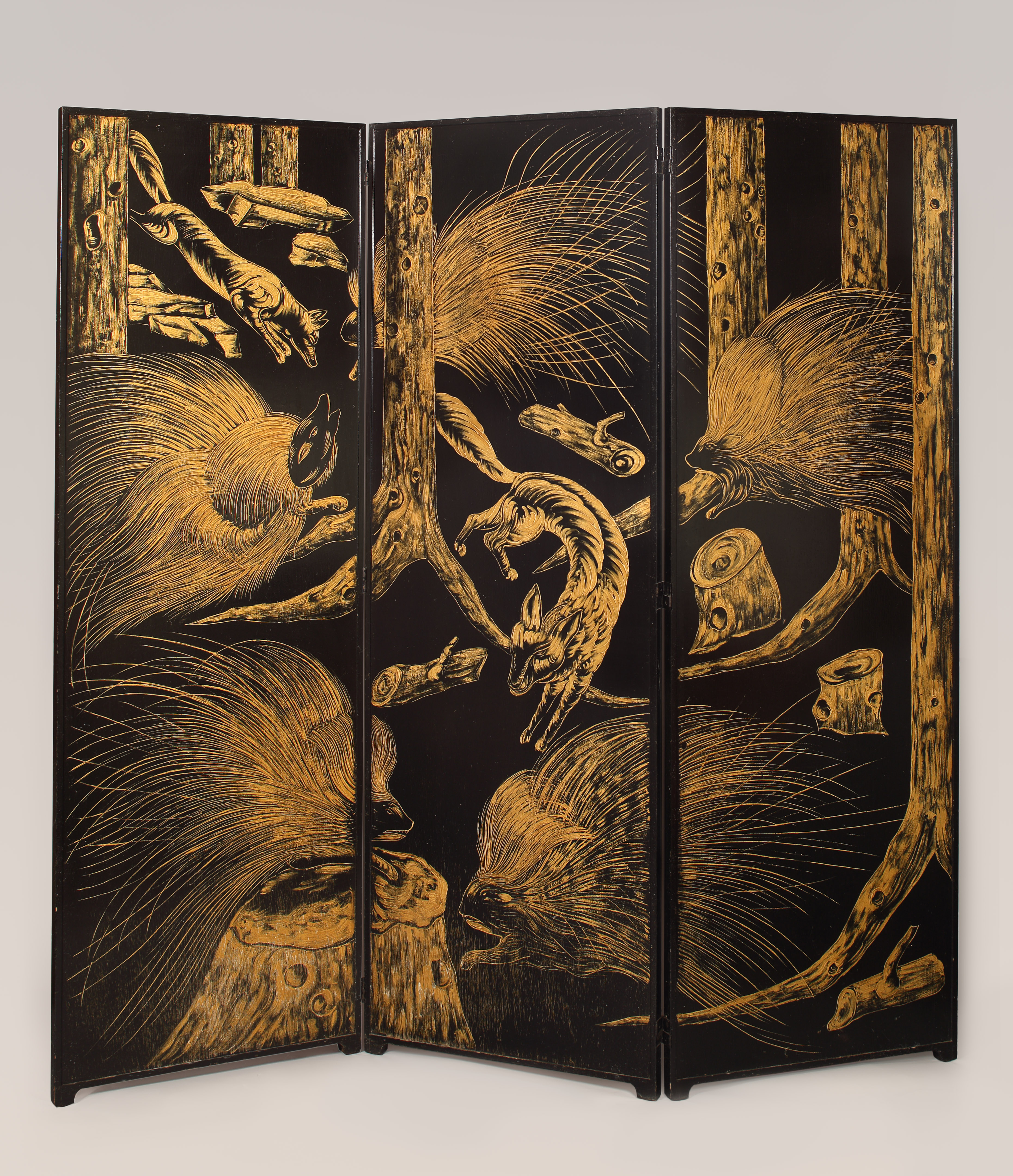 Robert Winthrop Chanler_Porcupines Screen