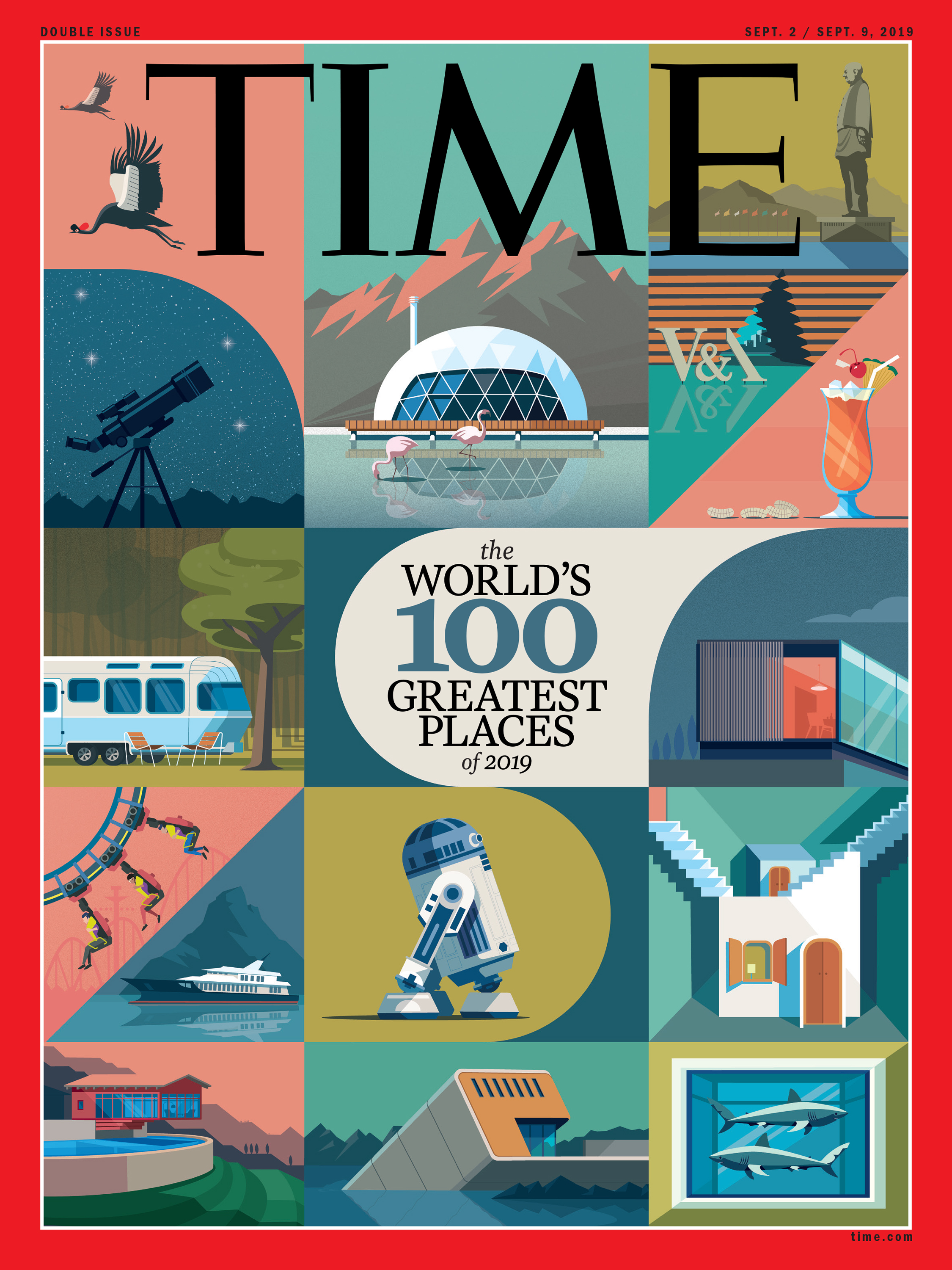 TIME - World's Greatest Places 2019 cover