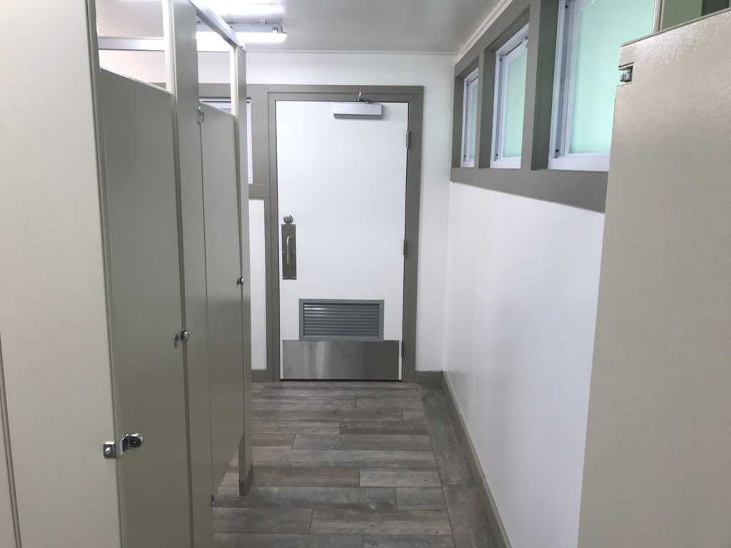 Kenneth L. Wilson Campground - interior renovations comfort station