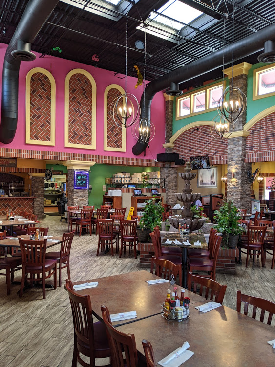 interior photo of cancun mexican restaurant and bar