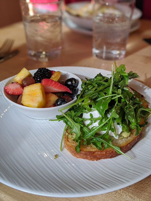 photo of avocado toast at the kitchen by butler's pantry in covington kentucky near the northern kentucky convention center