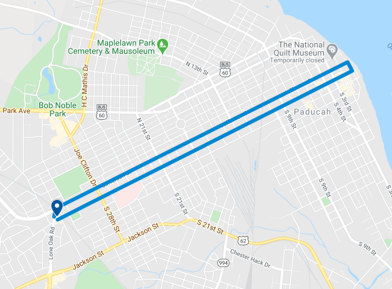 6-Mile Loop - Paducah Running