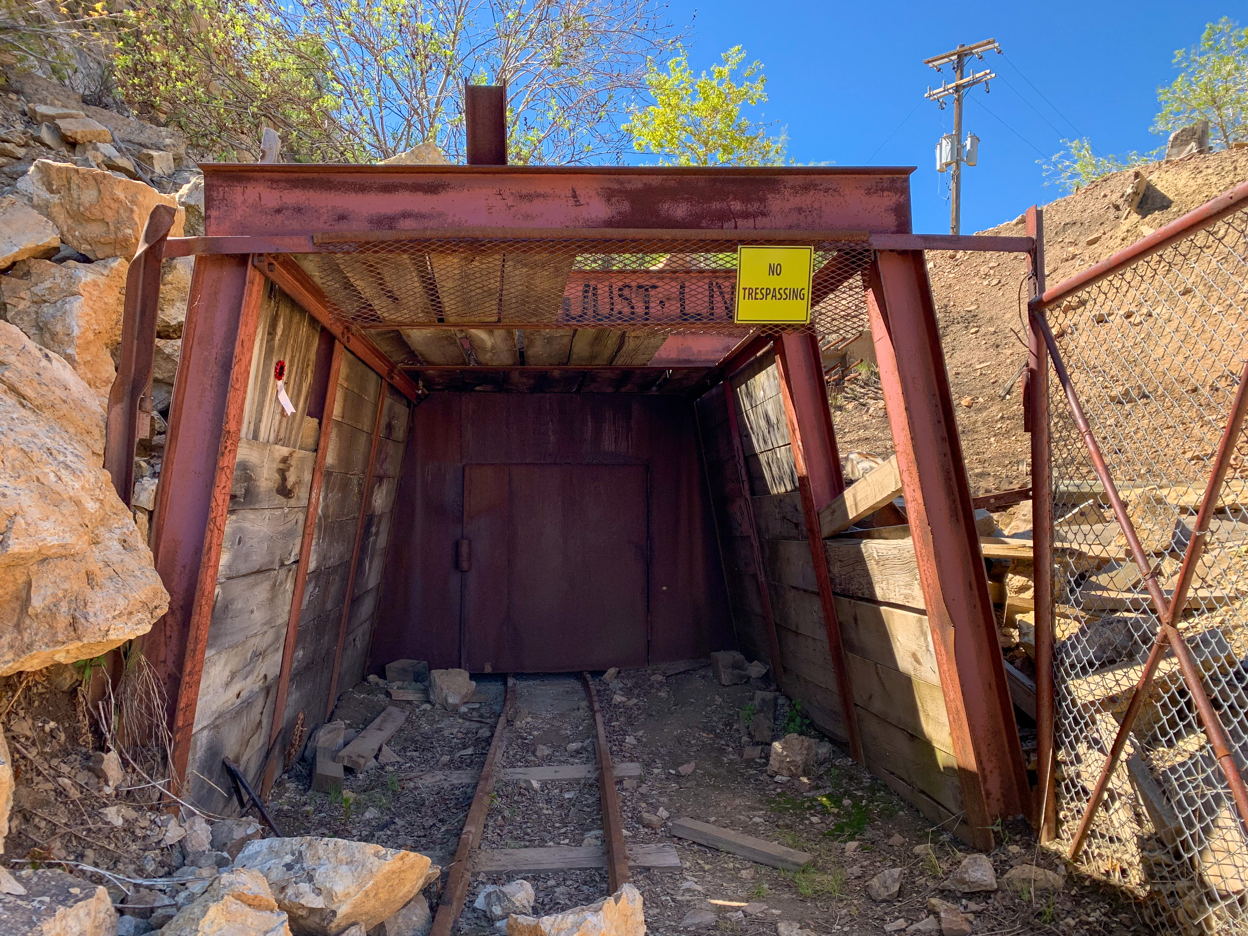 Entrance to a Mine Shaft