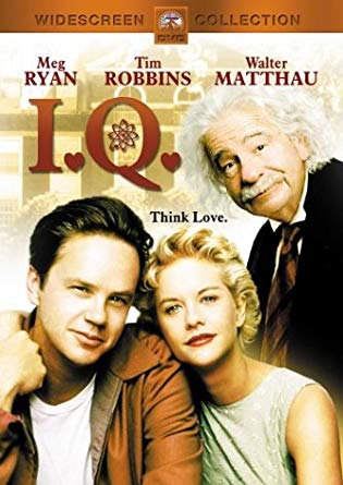 A movie cover for I.Q.