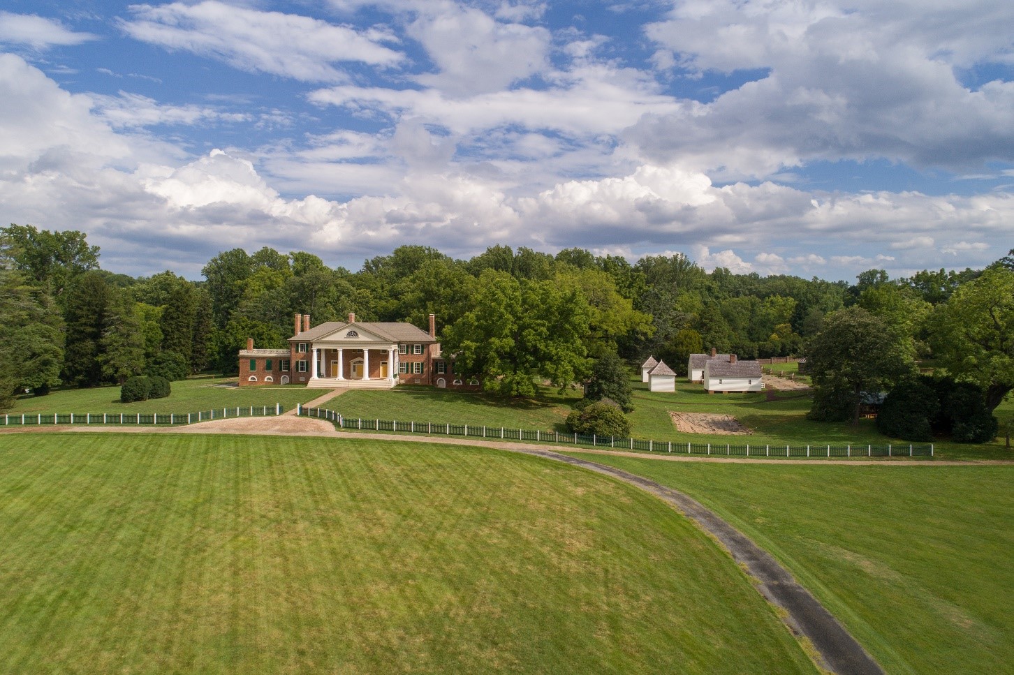 outdoor view of James Madison’s Montpelier