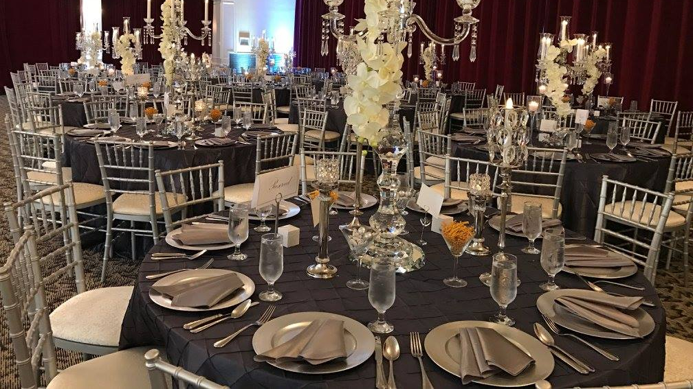 Foxchase wedding and event setup interior