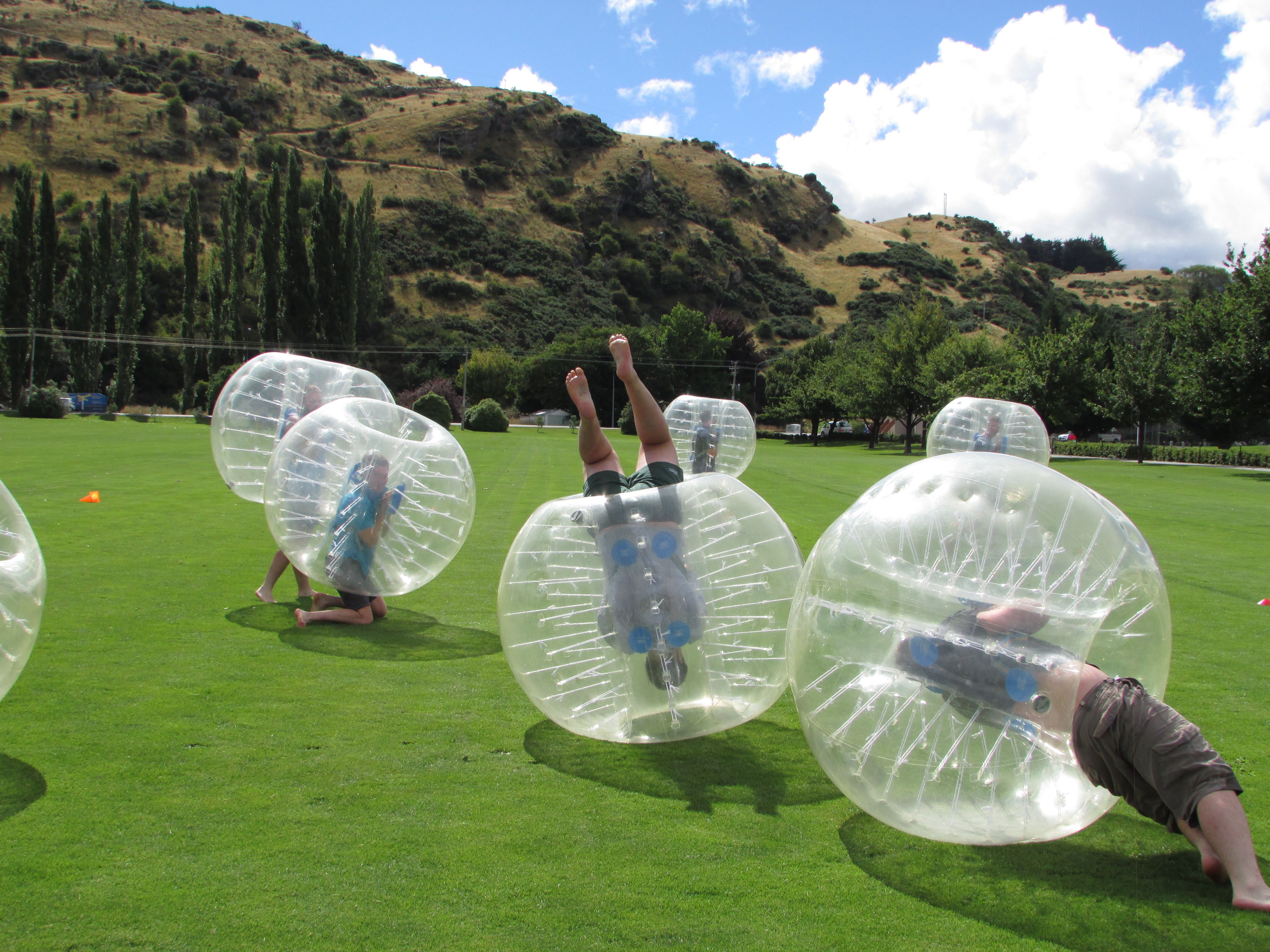 Bubble Soccer at The Playground
