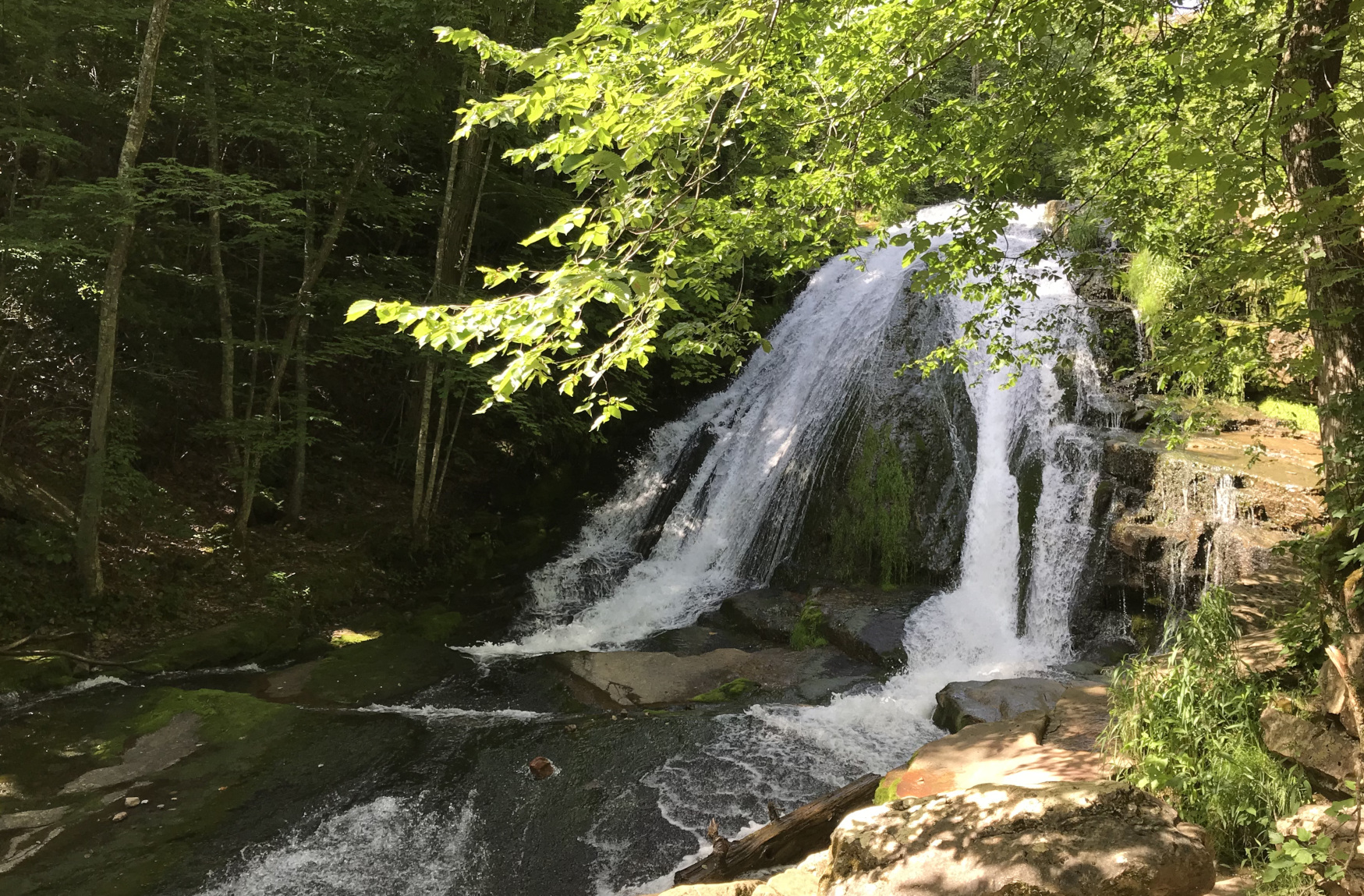 Roaring Run Waterfall - Virginia