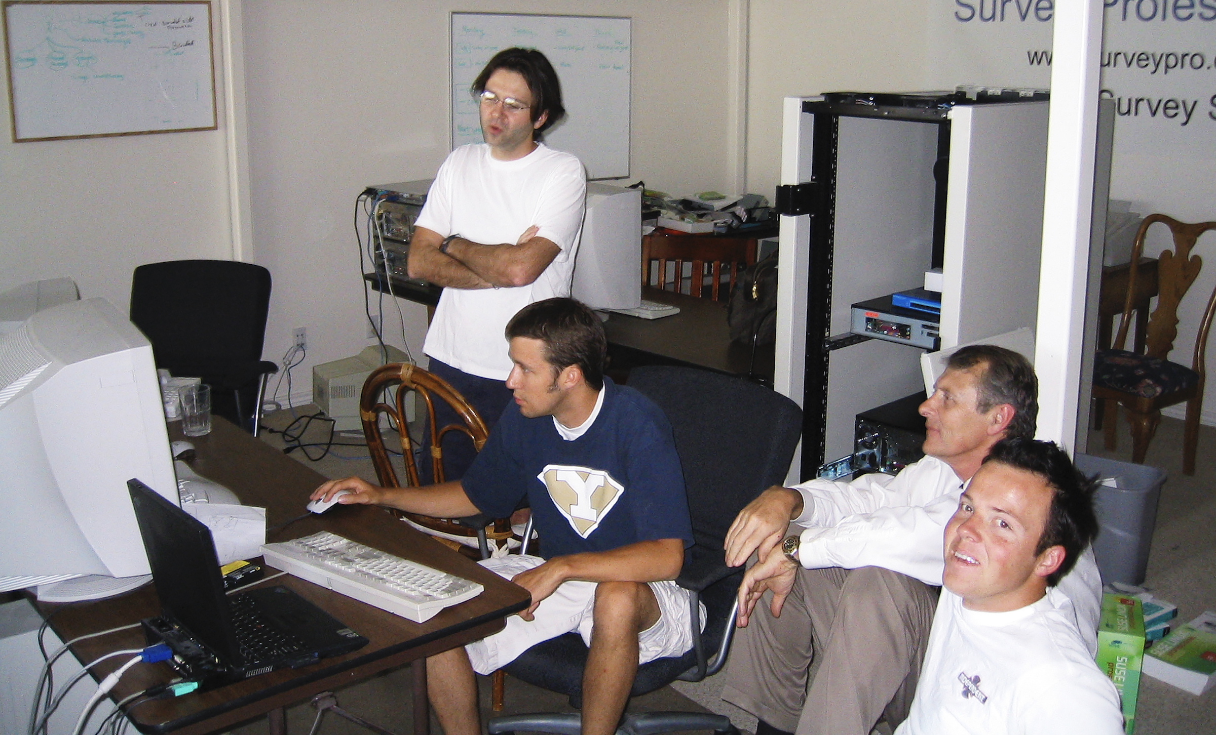 The founders of Qualtrics in 2005