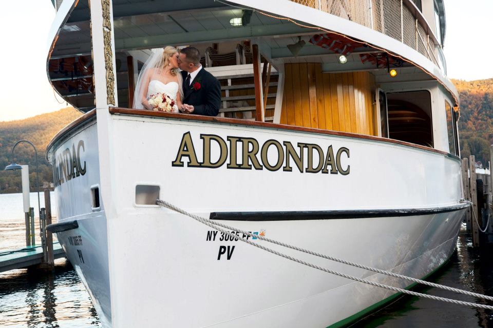 Lake George Shoreline Cruises Wedding