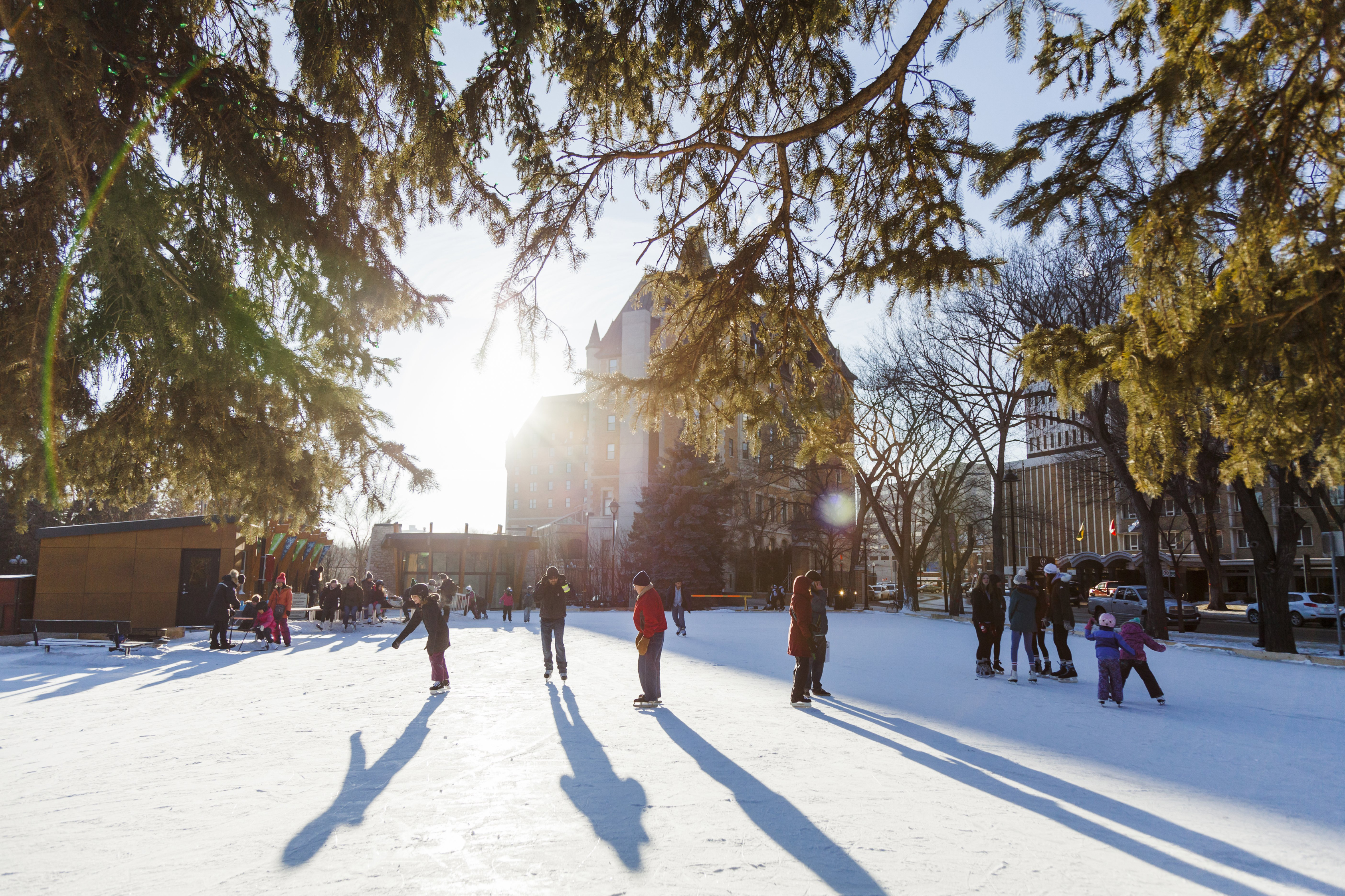 Meewasin skating rink