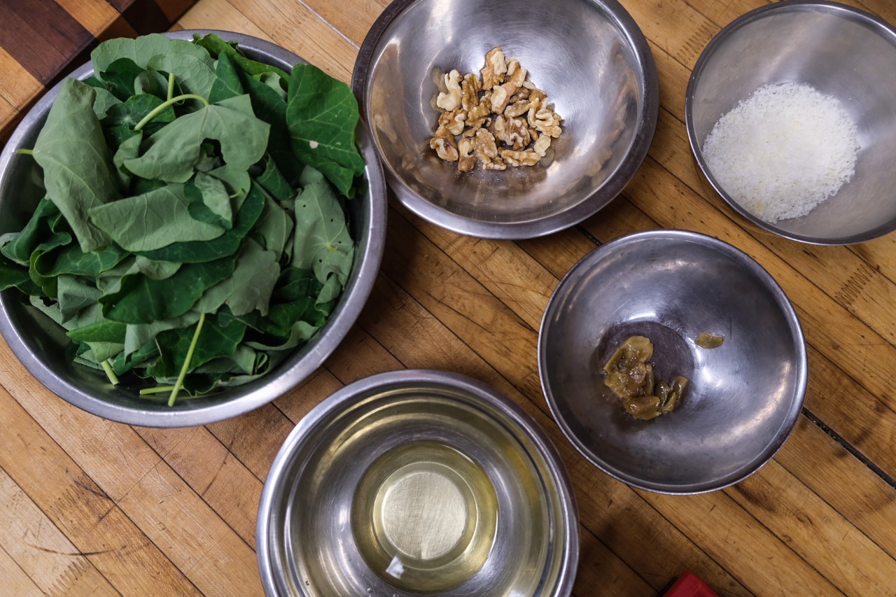 Pesto Ingredients