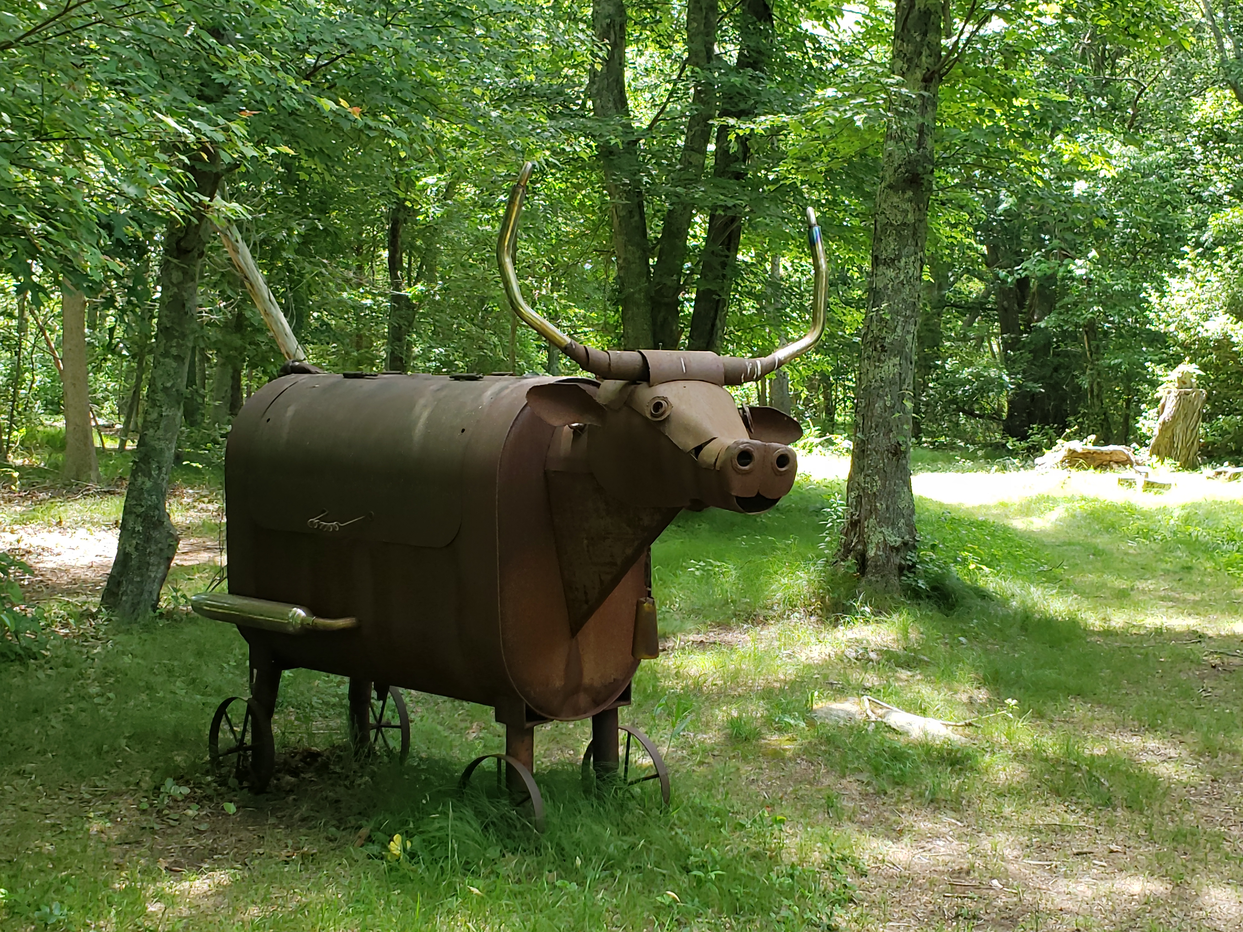South Kingstown Sculpture Trail Cow