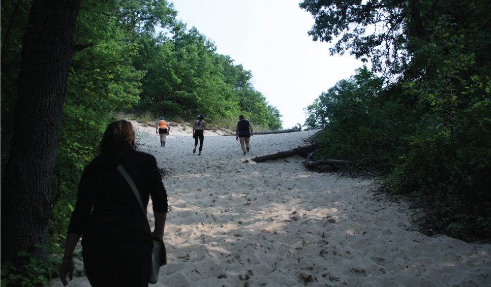 Indiana Dunes State Park hike