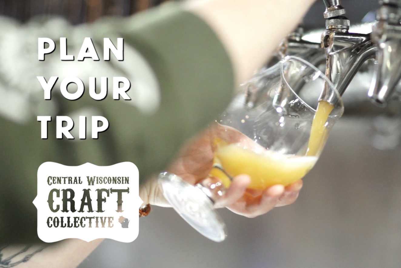 Plan your trip for the Central Wisconsin Craft Collective, with a stop at the local craft beer, wine and spirit stops in the Stevens Point Area.
