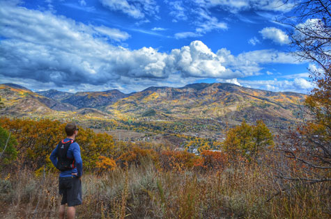 Hiking around Steamboat Springs in the fall