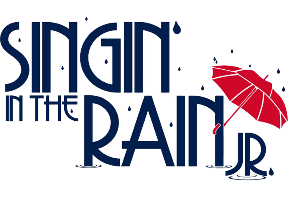 Publication poster for Singin' in the Rain Jr.