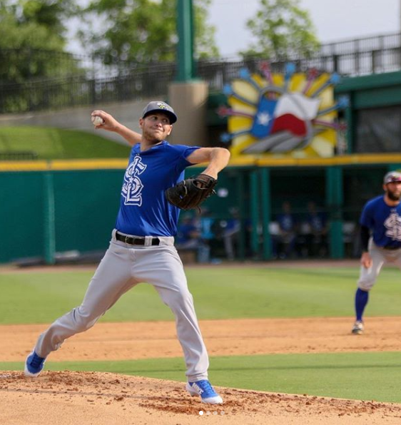 Throwing a pitch