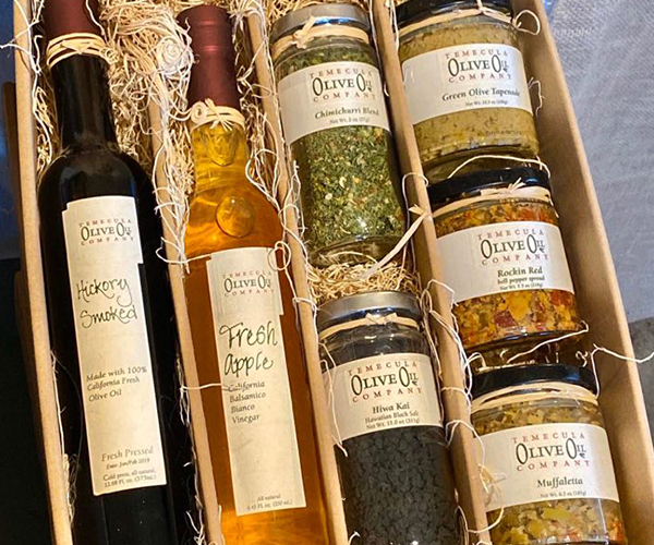 Olive Oil Company Products - Oil, tapenade, vinegar