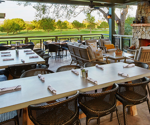 Outdoor Dining for groups at Temecula Creek Inn