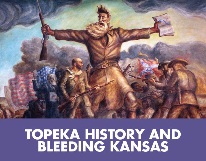 Topeka history and bleeding Kansas tile