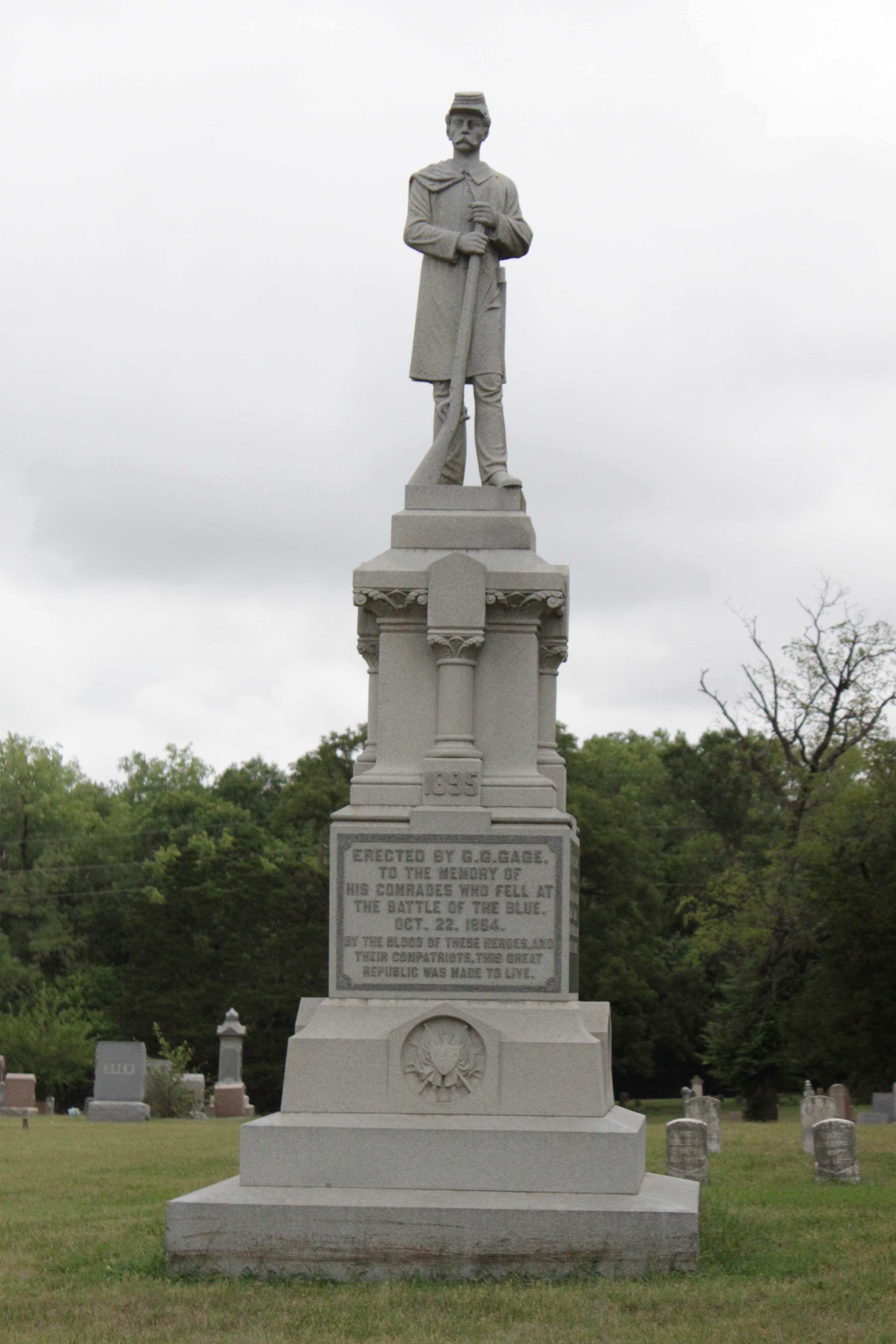Civil War Vet statue