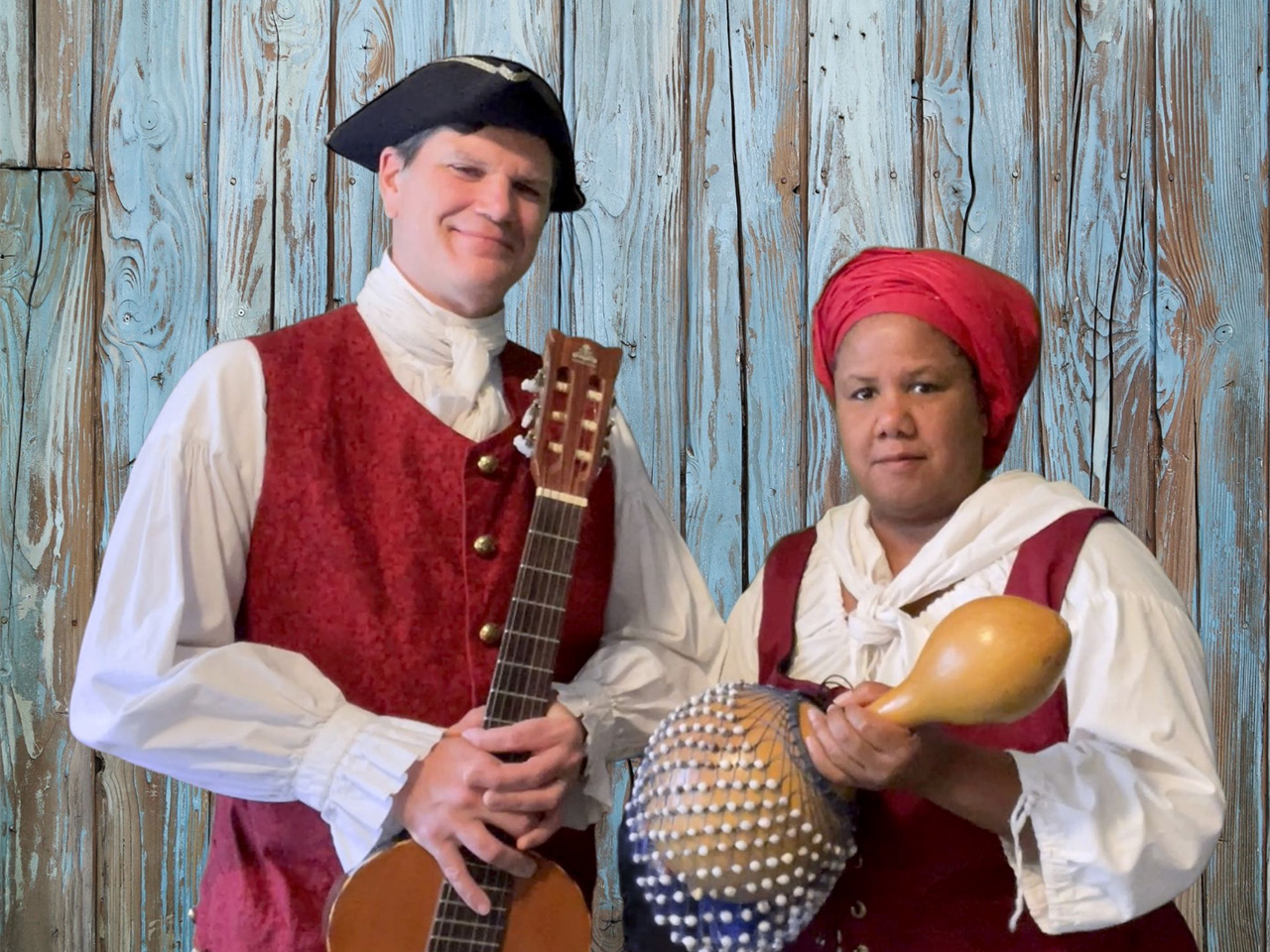 Carla and Keyes Colonial Crossroads