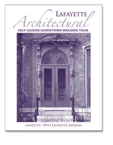 downtown architecture walking tour brochure cover