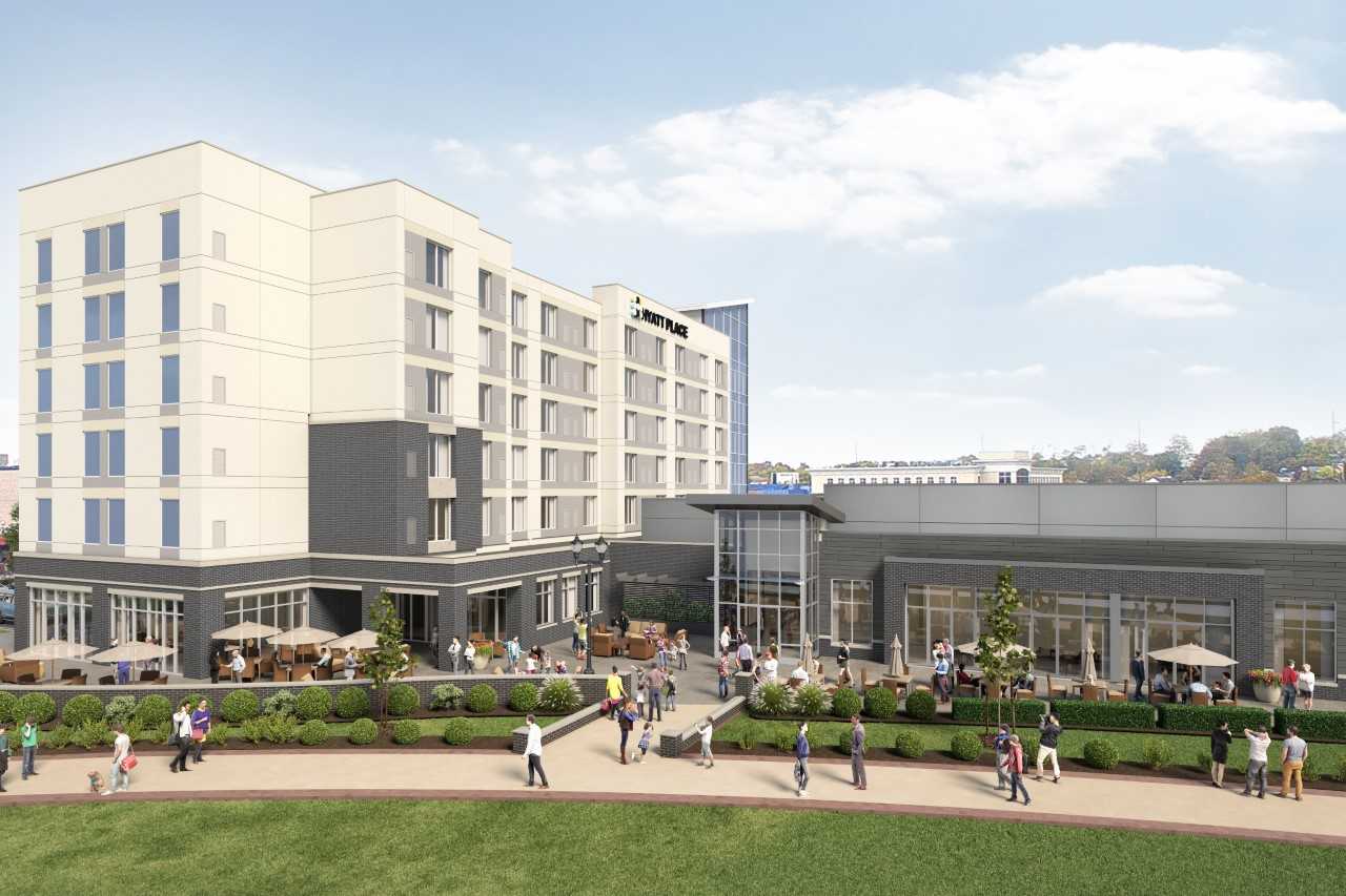 The Hyatt Place Wilmington Riverfront offers a beautiful view, modern rooms, and plenty of meeting space.