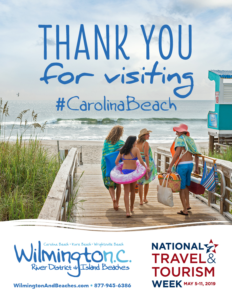 National Tourism Week 2019 Carolina Beach poster image