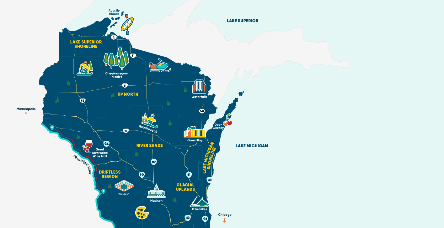 Wisconsin Map