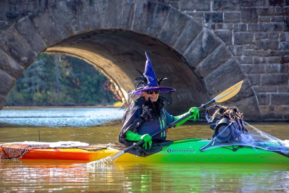 Witch, Wizard, and Zombie StandUp Paddling Outing and Food Drive