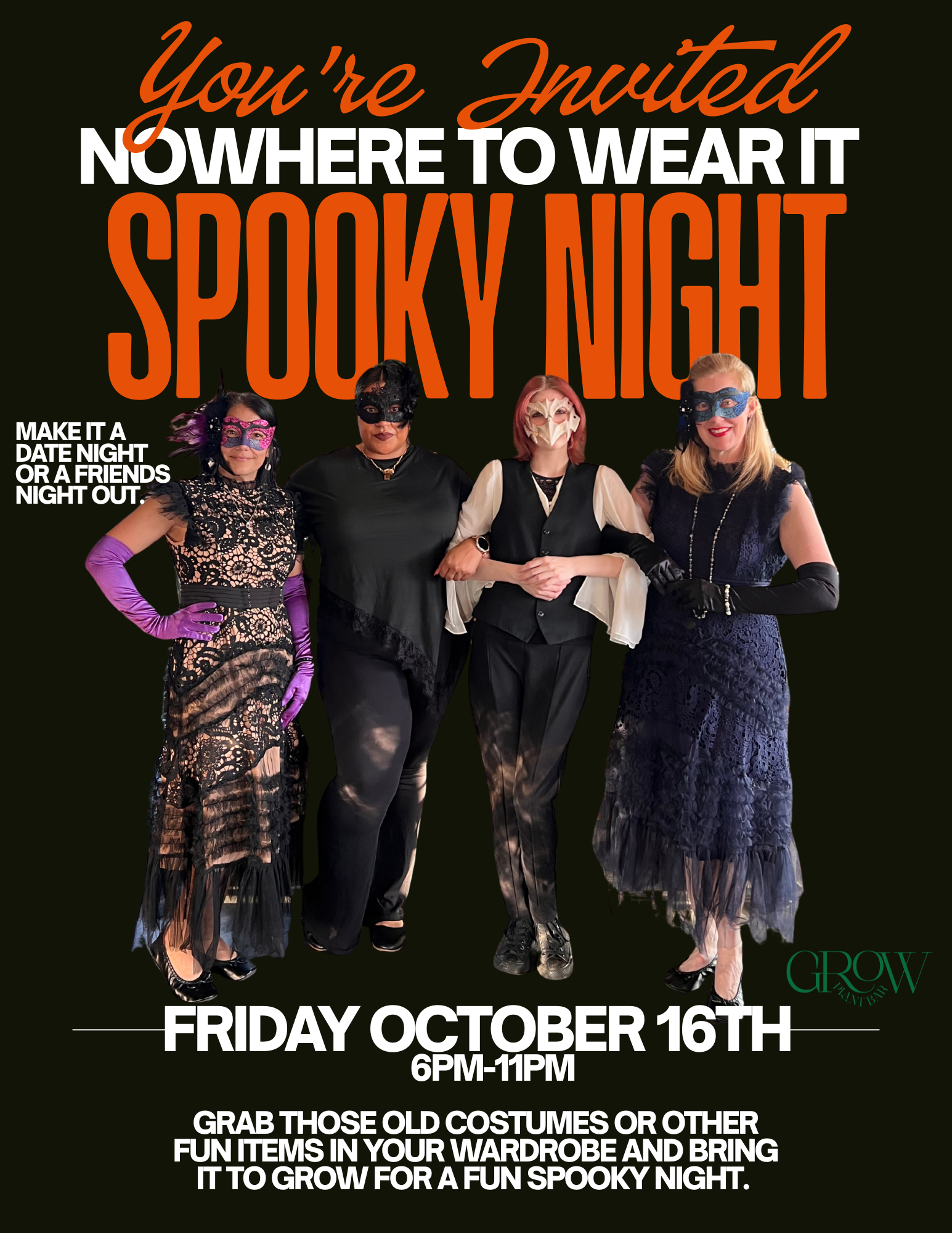 Nowhere To Wear It Party
