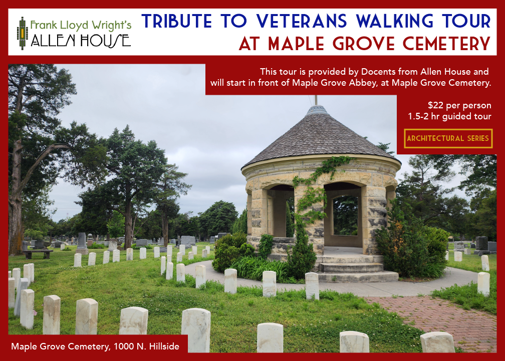 Tribute to Veterans Walking Tour at Maple Grove Cemetery