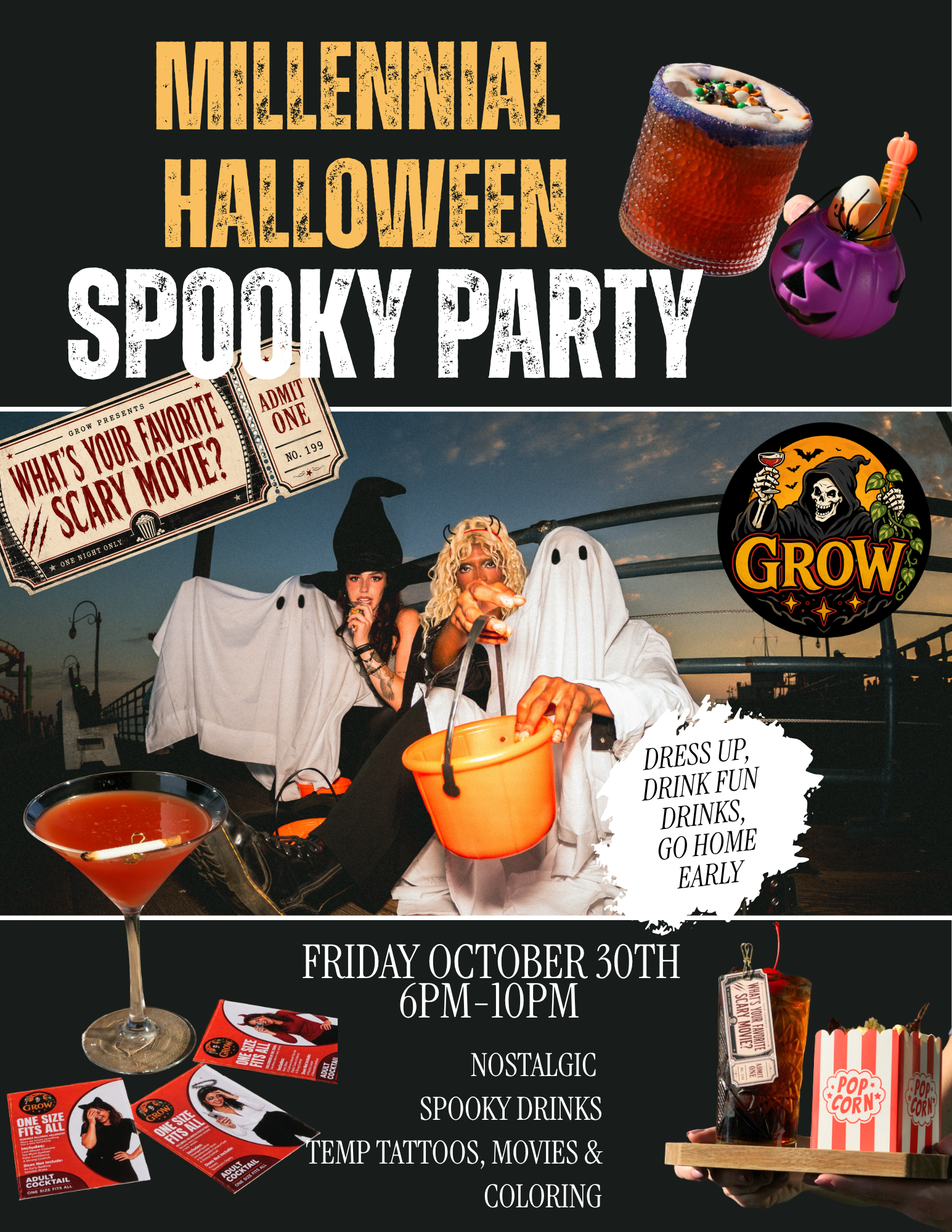 Millennial Halloween Party